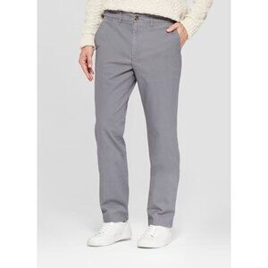 Goodfellow & Co Thundering Gray 36x30 Men's Athletic Fit Chino Pants